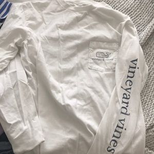 White long sleeve shirt